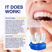 Load image into Gallery viewer, ASRL Mouth Guard for Clenching Teeth at Night, Night Guards for Teeth Grinding (4 Pack, 2 Sizes)
