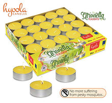 Load image into Gallery viewer, Tealight Citronella Candles - Anti Mosquito Candle - 4 Hour Burn - 50 Pack - DEET Free

