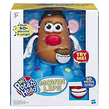 Load image into Gallery viewer, Mr Potato Head Playskool Movin' Lips Electronic Interactive Talking Toy for Kids Ages 3 &amp; Up
