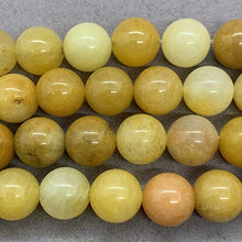 Load image into Gallery viewer, Yellow Aventurine Beads 10mm Round Loose Natural Stone DIY for Jewelry (Yellow Aventurine, 10mm(≈37pcs))
