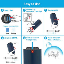 Load image into Gallery viewer, Thermacell Patio Shield Mosquito Repellent Metal Edition, Obsidian; Easy to Use, Highly Effective; Provides 12 Hours of DEET-Free Backyard Mosquito Repellent; Scent-Free, No Spray, No Smoke, Cordless
