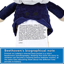 Load image into Gallery viewer, Vosego Ludwig Van Beethoven Virtuoso Bear | 40 mins Classical Music for Babies | 15″ Award Winning Musical Soft Toy | Educational Toy for Infants Kids Adults
