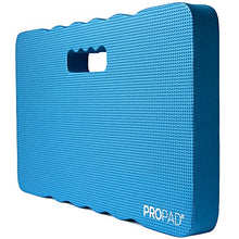 Load image into Gallery viewer, Thick Kneeling Pad, Garden Kneeler for Gardening, Bath Kneeler for Baby Bath, Kneeling Mat for Exercise &amp; Yoga, Knee Pad for Work, Floor Foam Pad, Extra Large (XL) 18 x 11 x 1.5 Inches, Blue
