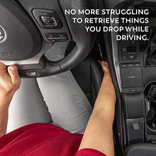 Load image into Gallery viewer, Lusso Gear 2 in 1 Car Seat Gap Organizer - Universal Fit, Storage Pockets Adjust, 2 Set Car Seat Crevice Storage Box, Helps Reduce Distracted Driving &amp; Holds Phone, Money, Cards, Keys, Remote
