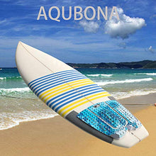 Load image into Gallery viewer, AQUBONA 3 Piece Stomp Pad Surfboard Eva Traction Pad with 3M Adhesive Professional Tail Pad/Applies All Boards - Surfboards, Shortboards, Longboards, Skimboards (sea Turtle)

