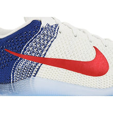 Load image into Gallery viewer, Nike Mens Kobe XI Elite Low, WHITE/UNIVERSITY RED-DEEP ROYAL BLUE, 11 M US
