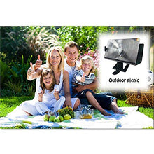 Load image into Gallery viewer, Screen Magnifier for Cell Phone,3D HD Screen Enlarger Movies Amplifier with PU Leather Foldable Holder Stand for iPhone Xs/XR/X/8 Plus/7/7 Plus/6S, Galaxy S9+/S9/8/7,Compatible with All Smartphones
