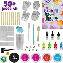 Load image into Gallery viewer, Soap &amp; Bath Bomb Making Kit for Kids, 3-in-1 Spa Science Kit, Craft Gifts For Girls &amp; Boys Age 6, 7, 8, 9, 10-12 Year Old Girl Crafts Kits : DIY Science Experiment Toys, Craft Gift For Kids Ages 6-12+

