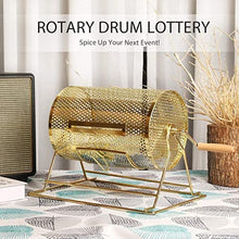 Load image into Gallery viewer, VIVOHOME Foldable 8-Player Texas Poker Card Tabletop Layout Portable Anti-Slip Rubber Board Game Mat and 16 Inch x 12 Inch Brass Plated Raffle Drum Lottery Spinning Drawing
