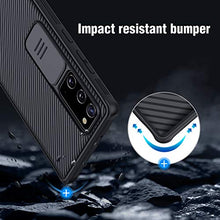 Load image into Gallery viewer, Nillkin Compatible with Samsung Note 20 5G Case, [CamShield Pro] Series Case with Slide Camera Cover，[Hard PC and TPU] Shockproof Heavy Duty Protection for Galaxy Note 20 5G(6.7'') - Black
