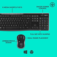 Load image into Gallery viewer, Logitech MK270 Wireless Keyboard and Mouse Combo - Keyboard and Mouse Included, 2.4GHz Dropout-Free Connection, Long Battery Life (Frustration-Free Packaging)
