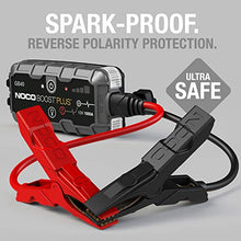 Load image into Gallery viewer, NOCO Boost Plus GB40 1000 Amp 12-Volt UltraSafe Lithium Jump Starter Box, Car Battery Booster Pack, Portable Power Bank Charger, and Jumper Cables For Up To 6-Liter Gasoline and 3-Liter Diesel Engines
