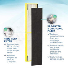 Load image into Gallery viewer, GermGuardian Air Purifier Filter FLT5000 Genuine HEPA Replacement Filter C for AC5000, AC5000E, AC5250PT, AC5350B, AC5350BCA, AC5350W, AC5300B Germ Guardian Air Purifiers , Gray
