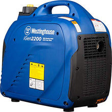 Load image into Gallery viewer, Westinghouse iGen2200 Portable Inverter Generator 1800 Rated &amp; 2200 Peak Watts, Gas Powered, CARB Compliant
