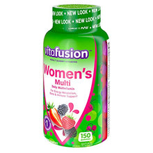 Load image into Gallery viewer, Vitafusion Women's Gummy Vitamins, Mixed Berries, 150 Count
