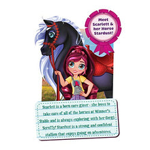 Load image into Gallery viewer, Winner's Stable Deluxe Vet Trailer Playset, 22-Pieces Include Articulated Horse Figure and Small Doll, by Just Play
