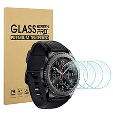 Load image into Gallery viewer, Diruite 4-Pack for Samsung Gear S3 Screen Protector Tempered Glass [2.5D 9H Hardness] [Anti-Scratch] [Bubble-Free]
