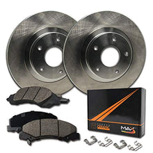 Load image into Gallery viewer, [Rear] Max Brakes Premium OE Rotors with Carbon Ceramic Pads and Hardware Kit KH079242
