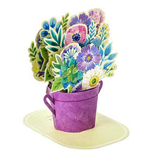 Load image into Gallery viewer, Hallmark Paper Wonder Mothers Day Pop Up Card for Mom (Blue Flower Bouquet, You Are So Loved)
