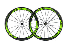 Load image into Gallery viewer, SunRise Bike Carbon Fiber Road Wheelset Clincher Wheels 50mm Depth R13 Hub Decal Bicycle Rims
