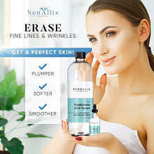 Load image into Gallery viewer, Hyaluronic Acid Serum 16 fl oz And 2 fl oz, Made From Pure Hyaluronic Acid, Anti Aging, Anti Wrinkle, Ultra Hydrating Moisturizer That Reduces Dry Skin Manufactured In USA
