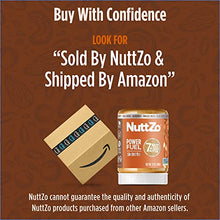 Load image into Gallery viewer, Natural Power Fuel Smooth Nut Butter by NuttZo | 7 Nuts &amp; Seeds Blend, Paleo, Non-GMO, Gluten-Free, Vegan, Kosher | Peanut-Free, 1g Sugar, 6g Protein | 12oz Jar
