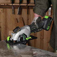 Load image into Gallery viewer, GALAX PRO 20V 4-1/2" Cordless Circular Saw with Laser Guide, Rip Guide, 2 PCS Blades, 3400RPM, Max Cutting Depth 1-11/16"(90°), 1-1/8"(45°)
