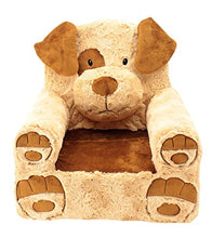 Load image into Gallery viewer, Animal Adventure | Sweet Seats | Tan Dog Children's Plush Chair
