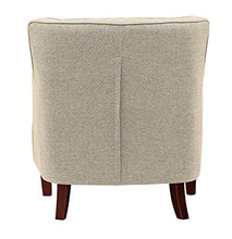 Load image into Gallery viewer, Amazon Brand – Stone &amp; Beam Decatur Modern Tufted Wingback Living Room Accent Chair, 32.3"W, Oatmeal
