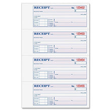 Load image into Gallery viewer, Adams Money and Rent Receipt Book, 3-Part, Carbonless, White/Canary/Pink,7 5/8" x 10 7/8", 100 Sets per Book, Pack Of 3
