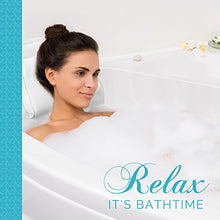 Load image into Gallery viewer, COMFYSURE Bath Cushion for Tub - Extra-Large Full Body Bath Tub Pillow &amp; Non-Slip Spa Bathtub Mat Mattress Pad with Super Thick Breathable 3D Mesh Layers - Great Back Support for Adults (48"x 15")
