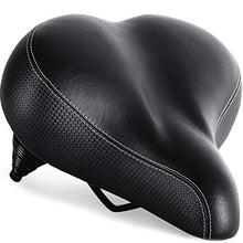 Load image into Gallery viewer, Most Comfortable Bike Seat for Seniors – Extra Wide and Padded Bicycle Saddle for Men and Women Comfort – Universal Bike Seat Replacement
