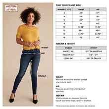 Load image into Gallery viewer, Signature by Levi Strauss &amp; Co Women's Totally Shaping Pull On Skinny Jeans, Harmony, 12 Medium
