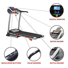 Load image into Gallery viewer, Sunny Health &amp; Fitness Treadmill, Gray (SF-T4400)
