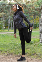 Load image into Gallery viewer, CHRLEISURE Leggings with Pockets for Women, High Waisted Tummy Control Workout Yoga Pants 3 Pack 2Black1Gray L
