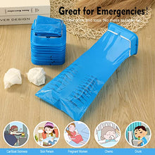 Load image into Gallery viewer, Valchoose Upgraded 60 Pack Vomit Bags Disposable Quadrate, 1000ML Emesis Bags Disposable Hospital Grade, Handy, Easy to Use Throw up Bags for Kids, Pregnant, Car &amp; Morning Sickness
