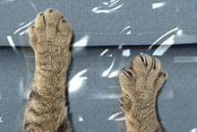 Load image into Gallery viewer, Plastic Couch Cover Pets | Cat Scratching Protector Clawing Deterrent | Heavy Duty Water Resistant Thick Clear Vinyl | Sofa Slipover Moving Long Term Storage
