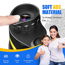 Load image into Gallery viewer, LET'S GO! Boys Toys Age 3-12, DIMY Compact Waterproof Binocular for Kids Boys Outdoor Play Bird Watching Easter Gifts for Boys Age 5-10 Yellow
