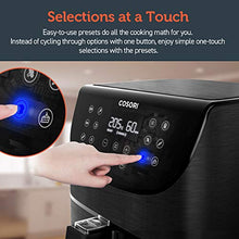 Load image into Gallery viewer, COSORI Air Fryer Max XL(100 Recipes) Electric Hot Oven Oilless Cooker LED Touch Digital Screen with 11 Presets, Preheat&amp; Shake Reminder, Nonstick Basket, 1700W, 5.8 QT-Black
