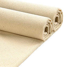 Load image into Gallery viewer, Pllieay Punch Needle Fabric, Embroidery Fabric, Monks Cloth for Punch Needle Embroidery Rug-Punch &amp; Pinch Needle, 26.4 x 19.3 Inch
