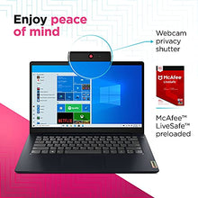 Load image into Gallery viewer, Lenovo IdeaPad 3 Laptop, 14.0" FHD (1920 x 1080) Display, AMD Ryzen 5 5500U Processor, 8GB DDR4 RAM, 256GB NVMe TLC SSD Storage, AMD Radeon 7 Graphics, Windows 11 Home, 82KT00GVUS, Abyss Blue
