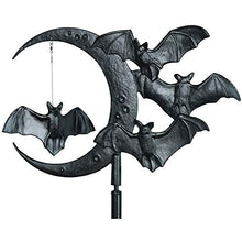 Load image into Gallery viewer, Whitehall Products Halloween Bat Rooftop Weathervane, Black
