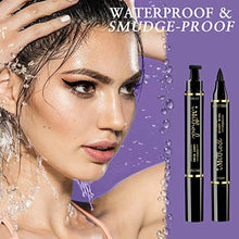 Load image into Gallery viewer, iMethod Eyeliner Stamp - NEW 2 Pens Winged Eyeliner Stamp, for All Eye Shapes, Winged Eyeliner Stamp, Perfect Wing Cat Eye Liner, Waterproof &amp; Smudge-proof, 10 mm
