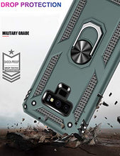 Load image into Gallery viewer, LUMARKE Galaxy Note 9 Case,Pass 16ft Drop Test Military Grade Heavy Duty Cover with Magnetic Kickstand Compatible with Car Mount Holder,Protective Phone Case for Samsung Galaxy Note 9 Pine Green
