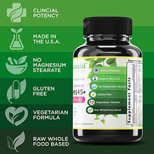 Load image into Gallery viewer, Women's 45+ 1-Daily Multi - Multivitamin with CoQ10, Vitamin K2 (MK-7) &amp; Extra Calcium - Supports Healthy Heart, Strong Bones, Balanced Hormones, &amp; More - Emerald Labs - 60 Vegetable Capsules
