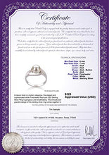 Load image into Gallery viewer, Clare White 6-7mm AAA Quality Freshwater 925 Sterling Silver Cultured Pearl Ring For Women - Size-5
