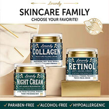 Load image into Gallery viewer, Night Cream for Face - Collagen &amp; Retinol Cream for Face with Hyaluronic Acid - Anti-Aging Face Moisturizer for Women &amp; Men - Night Wrinkle Cream for Face - Anti Aging Cream for Women - 1.7 fl oz
