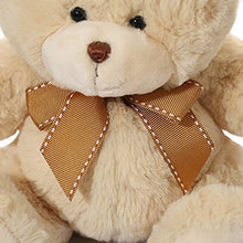 Load image into Gallery viewer, WILDREAM Teddy Bear Stuffed Animal Plush with Ribbon Bow-Ties, Cute Teddy Bears Stuffed Animals Plush for Kids Boys Girls, Gifts for Birthday/Christmas/Valentine's Day- 8 Inch (Beige)
