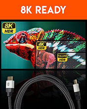 Load image into Gallery viewer, ECHOGEAR Swivel Full Motion TV Wall Mount for TVs Up to 60" &amp; New Ultra High Speed 6 Foot HDMI 2.1 Cable
