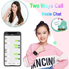 Load image into Gallery viewer, 4G GPS Kids Smartwatch Phone - Boys Girls Waterproof Watch with GPS Locator 2 Way Call Camera Voice &amp; Video Chat SOS Alarm Pedometer WiFi Wrist Watch Birthday Back to School Gifts for Students,4G Pink
